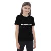 Adotstate Kids Black Tee – Roblox Style White Logo