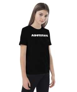 Adotstate Kids Black Tee – Roblox Style White Logo - Image 6